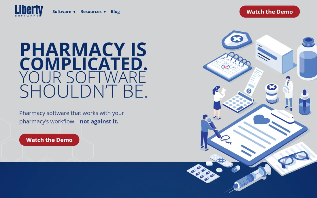 Liberty Software homepage