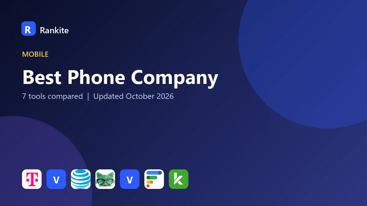Best Phone Company in 2026: 7 Tools Compared