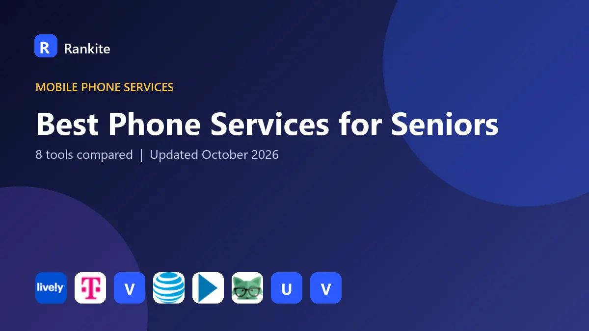 Best Phone Services for Seniors in 2026: 8 Services Compared