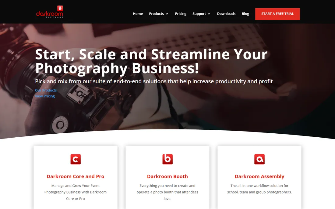 Darkroom Booth homepage