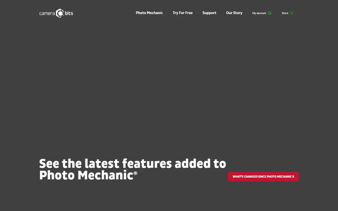 Photo Mechanic homepage