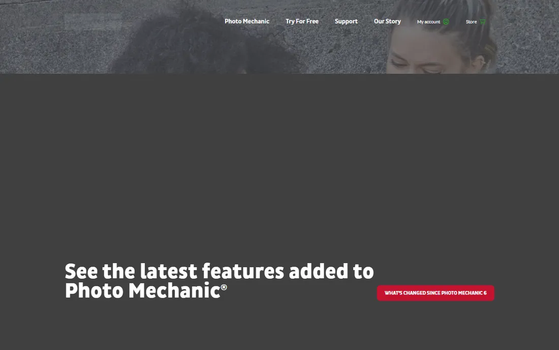 Photo Mechanic homepage