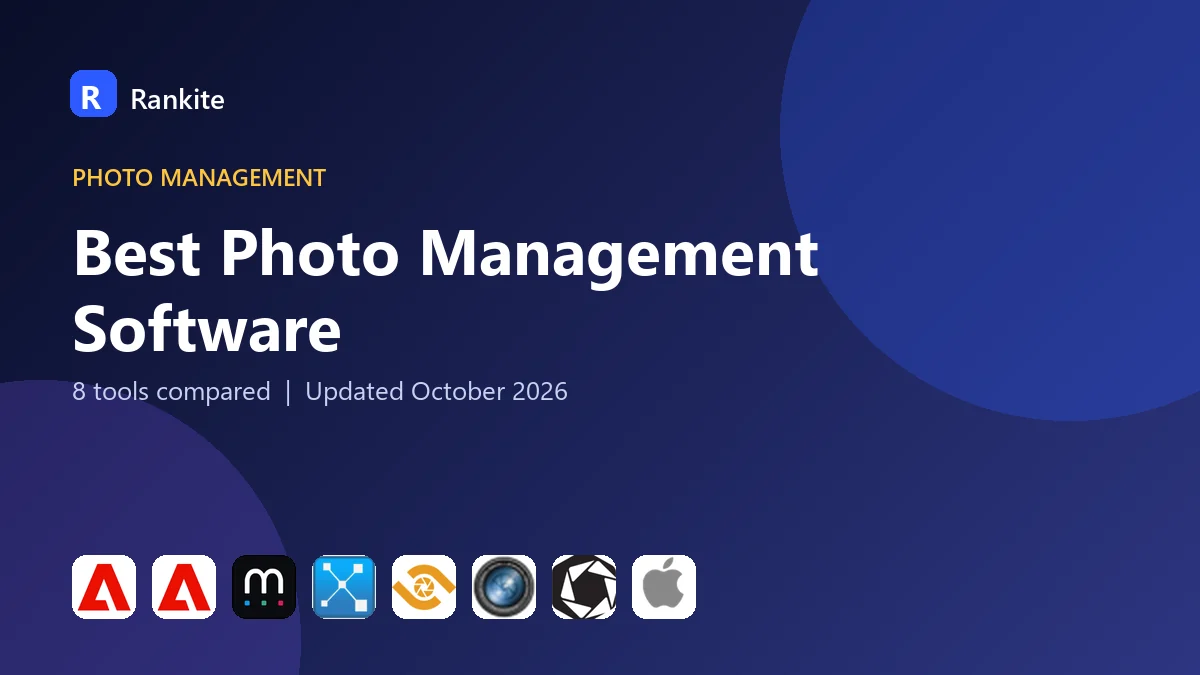 Best Photo Management Software in 2026: 8 Tools Compared
