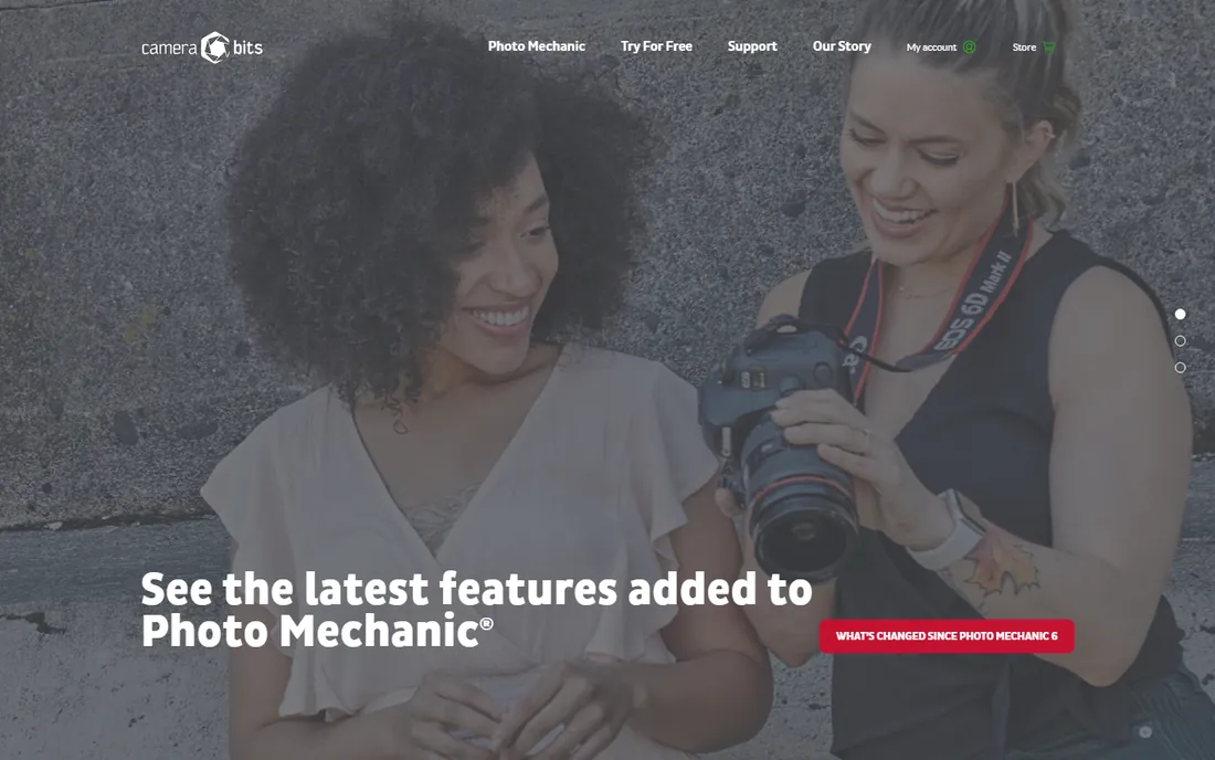 Photo Mechanic homepage