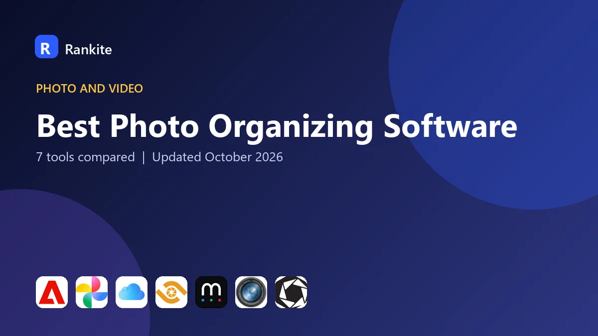 Best Photo Organizing Software in 2026: 7 Tools Compared