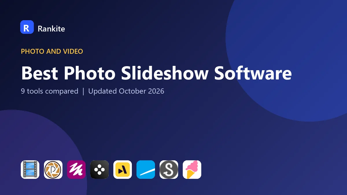 Best Photo Slideshow Software in 2026: 9 Tools Compared