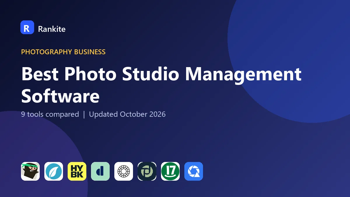 Best Photo Studio Management Software in 2026: 9 Tools Compared