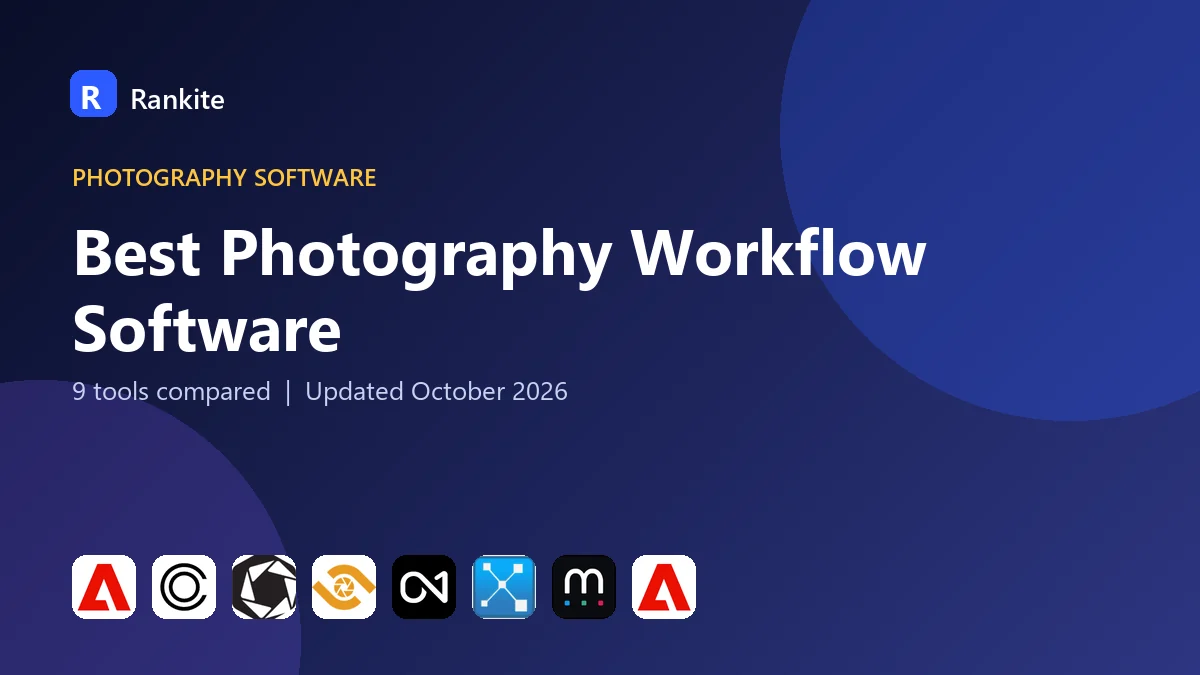 Best Photography Workflow Software in 2026: 9 Tools Compared