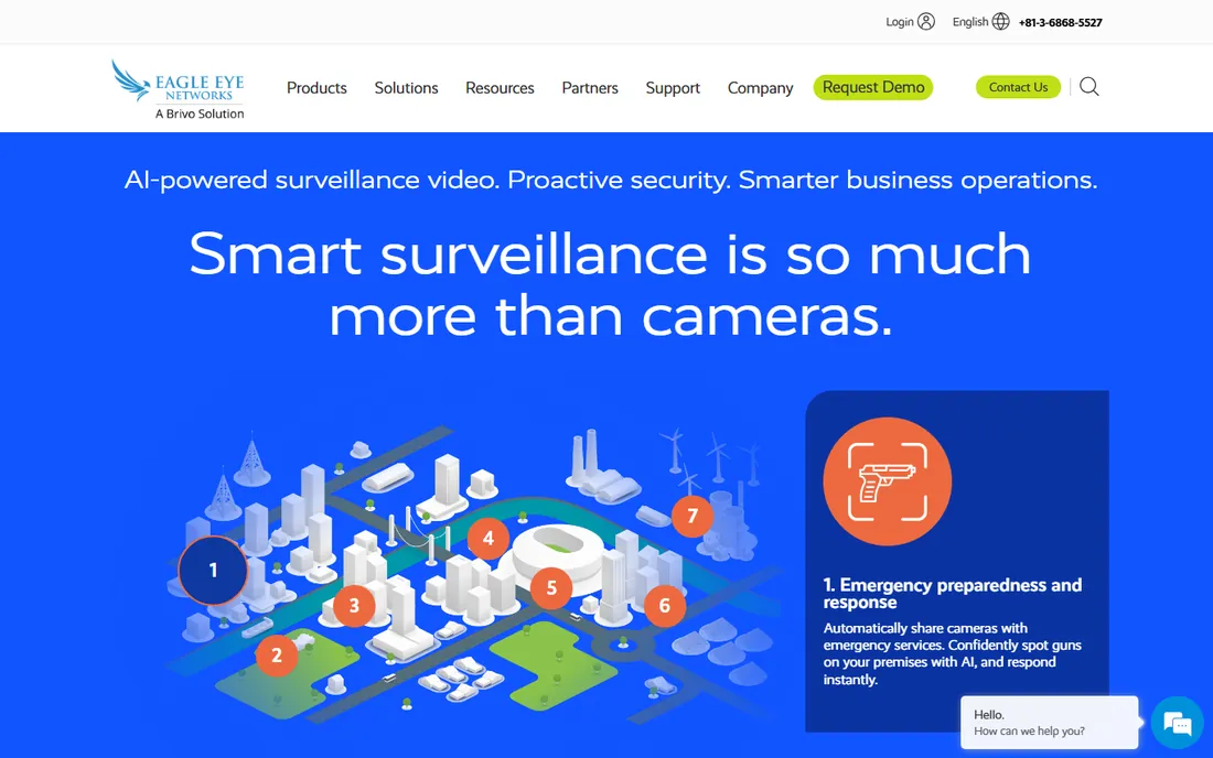 Eagle Eye Networks homepage