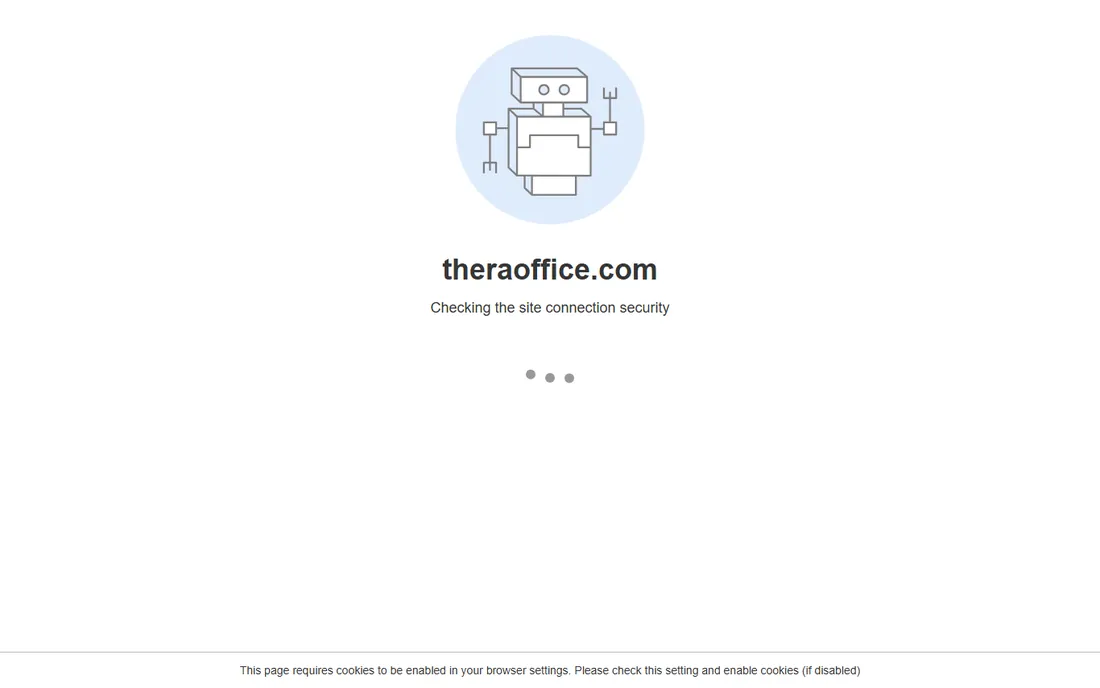 TheraOffice homepage
