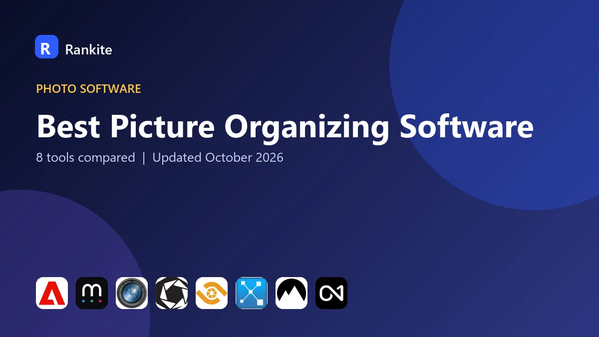 Best Picture Organizing Software in 2026: 8 Tools Compared
