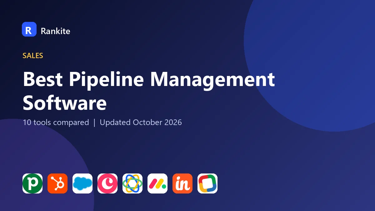 Best Pipeline Management Software in 2026: 10 Tools Compared