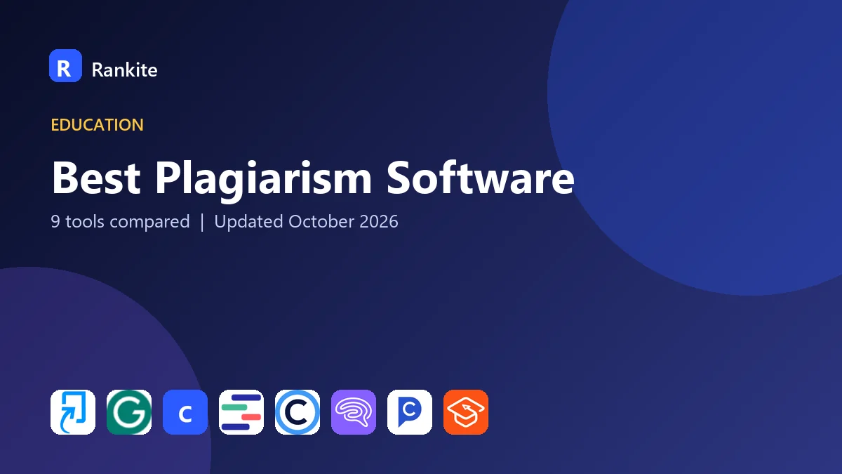Best Plagiarism Software in 2026: 9 Tools Compared