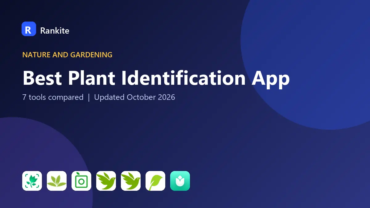 Best Plant Identification App in 2026: 7 Tools Compared