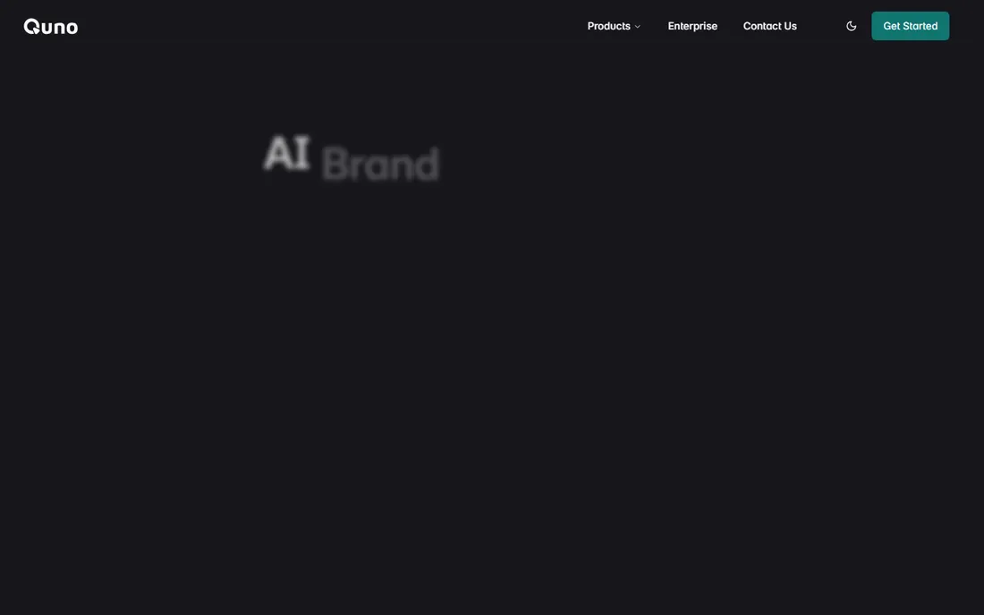 Quno homepage