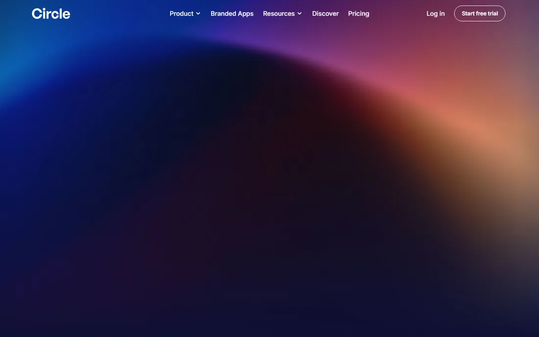 Circle homepage