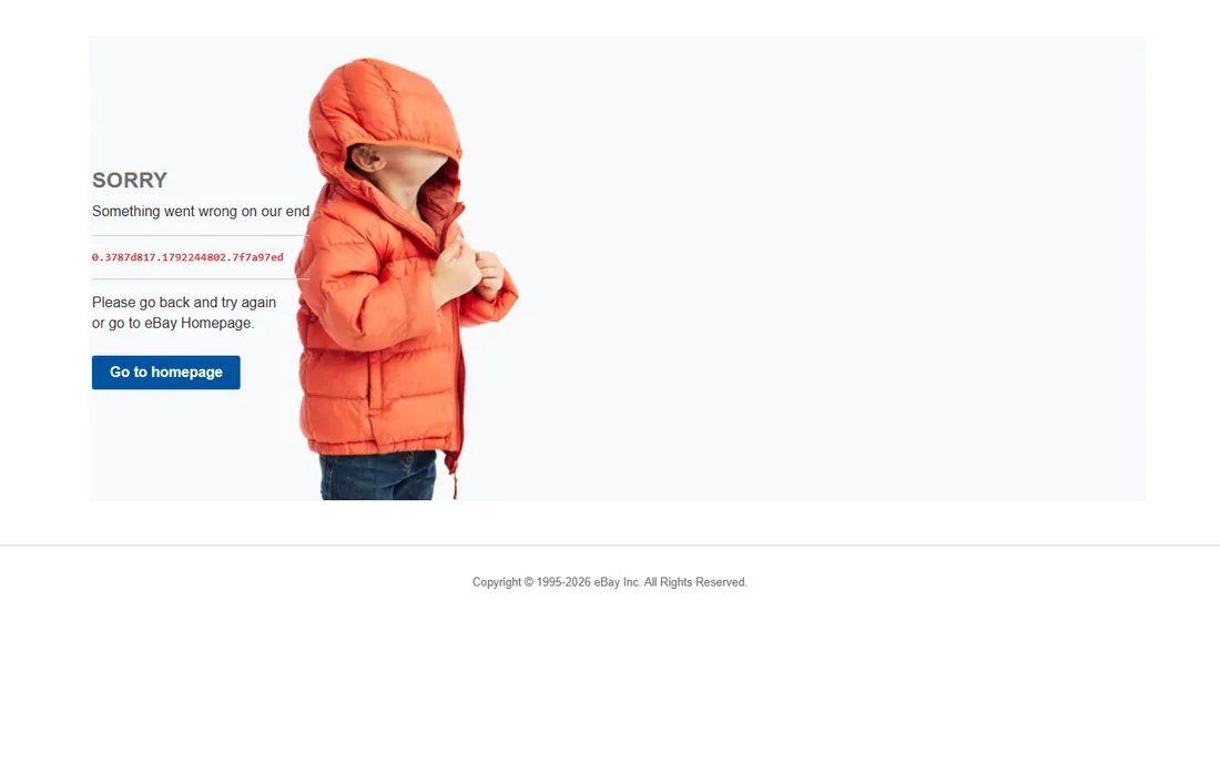 eBay homepage