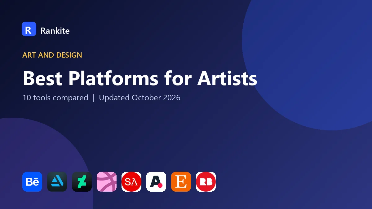 Best Platforms for Artists in 2026: 10 Tools Compared