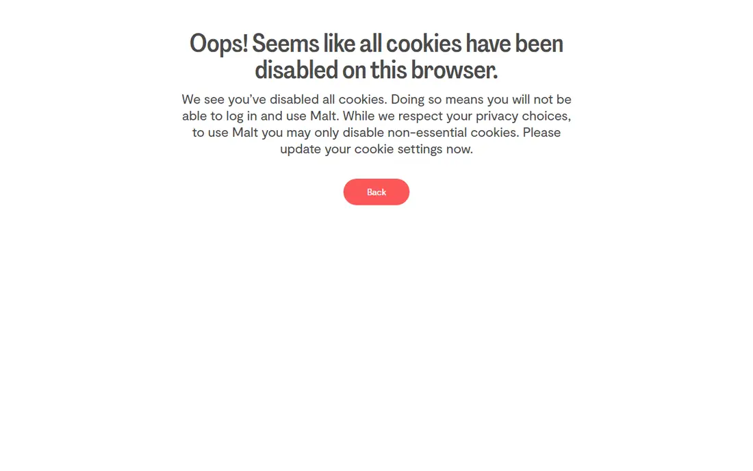 Malt homepage