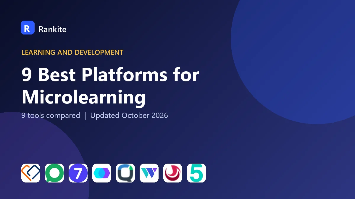 9 Best Platforms for Microlearning: 9 Tools Compared