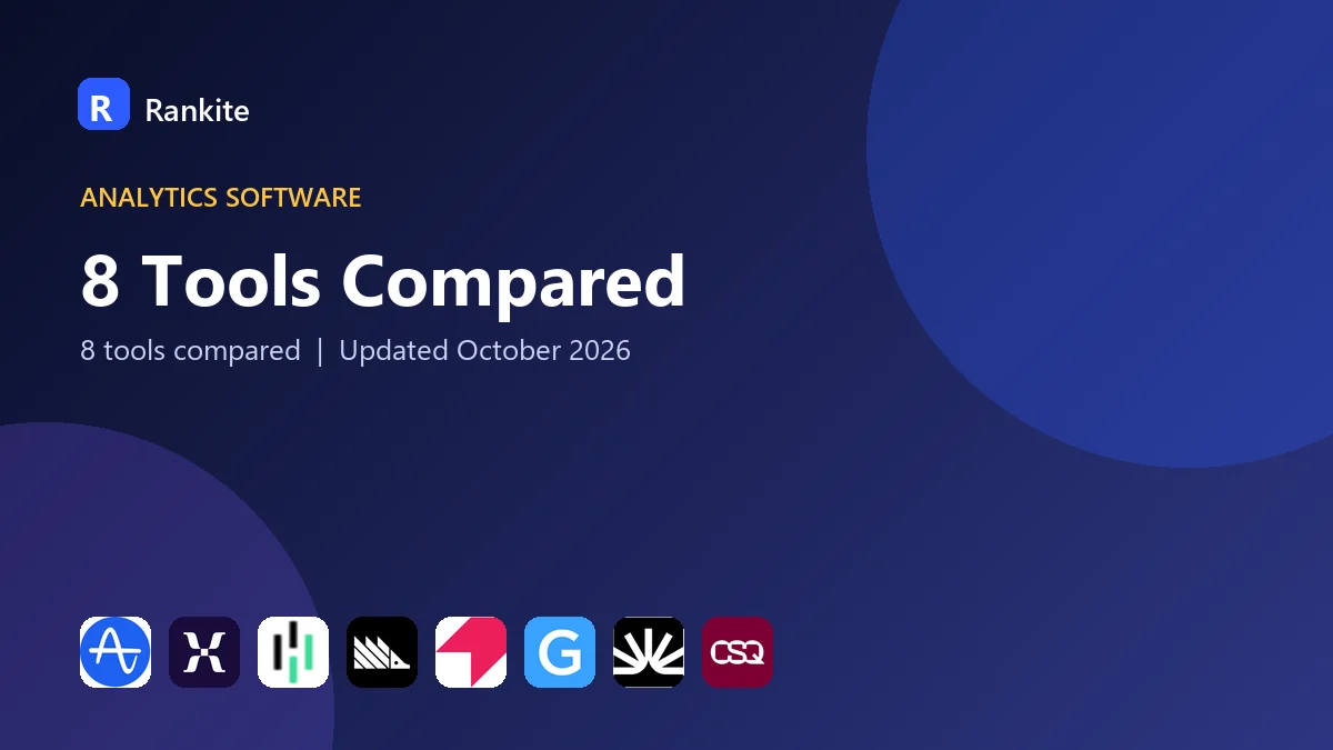 8 Tools Compared: Best Platforms to Analyze Customer Data in 2026