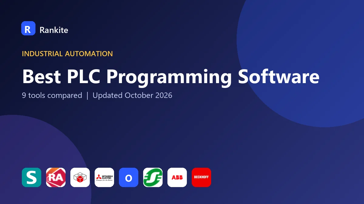 Best PLC Programming Software in 2026: 9 Tools Compared