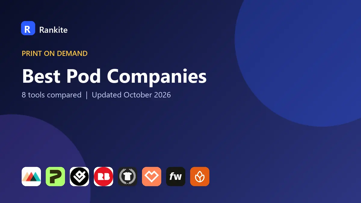 Best Pod Companies in 2026: 8 Tools Compared