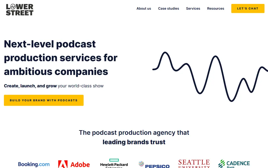 Lower Street homepage