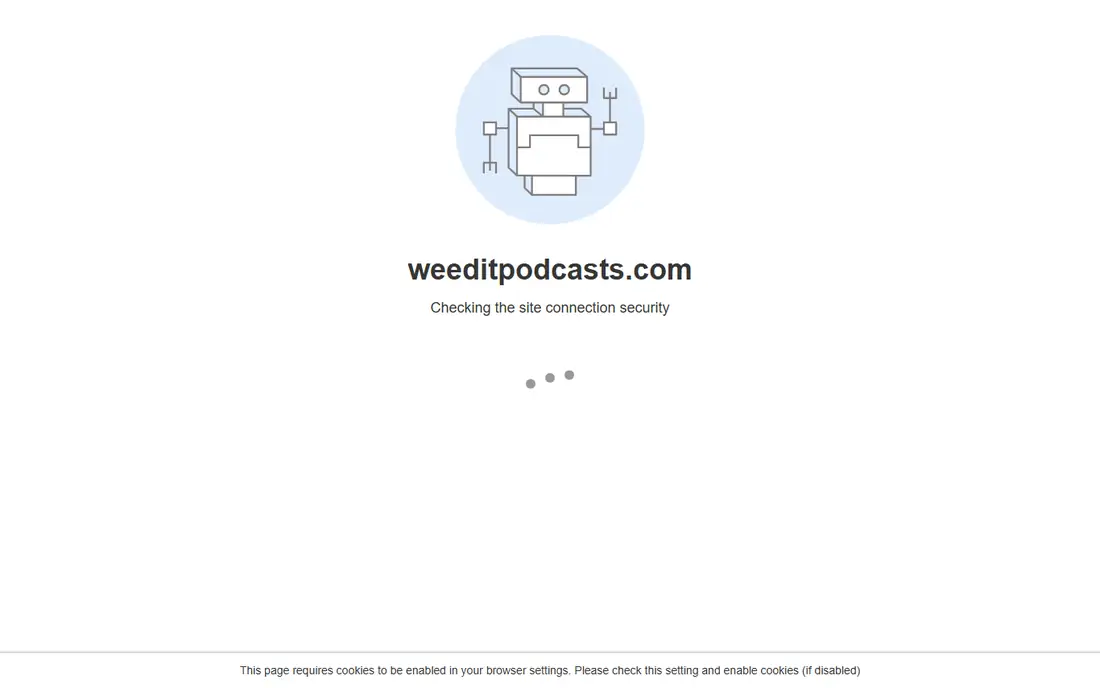 We Edit Podcasts homepage