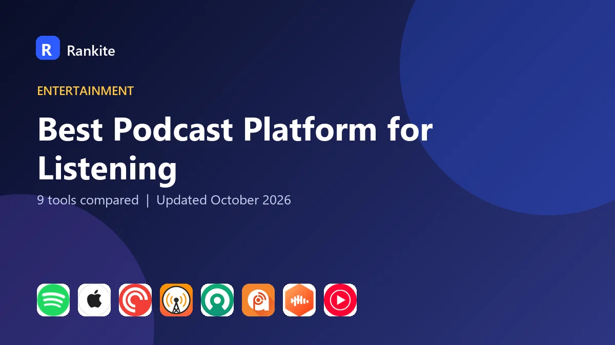 Best Podcast Platform for Listening in 2026: 9 Apps Compared