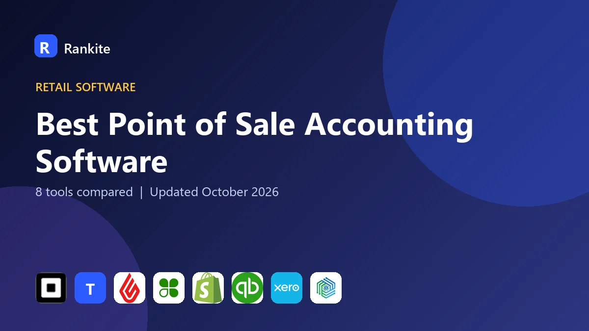 Best Point of Sale Accounting Software: 8 Tools Compared