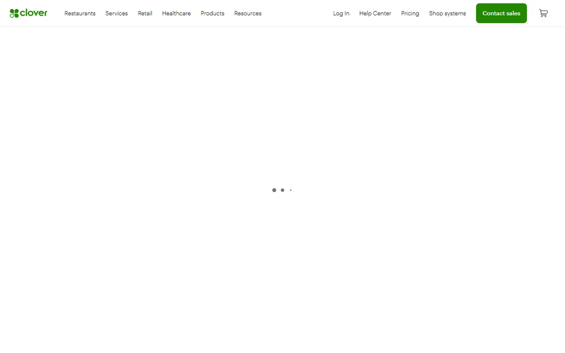 Clover homepage