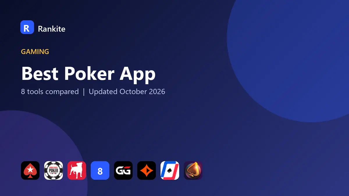 Best Poker App in 2026: 8 Apps Compared