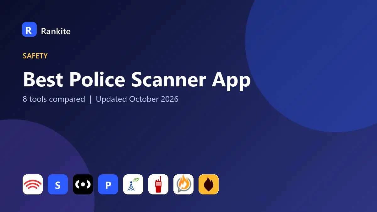 Best Police Scanner App in 2026: 8 Tools Compared