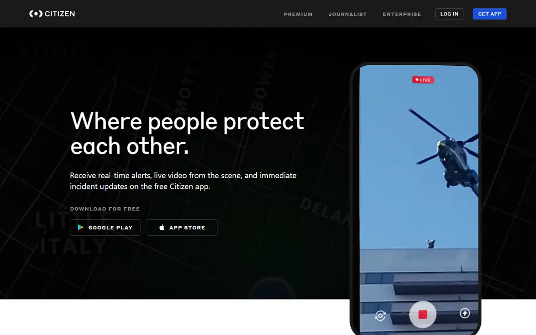 Citizen homepage