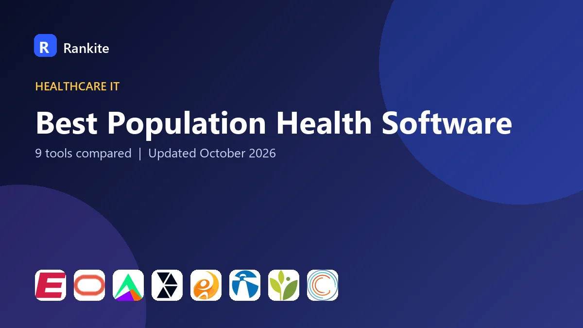 Best Population Health Software in 2026: 9 Tools Compared