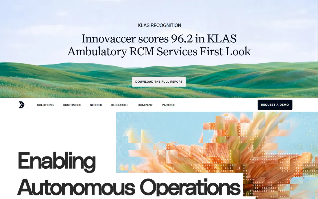 Innovaccer homepage