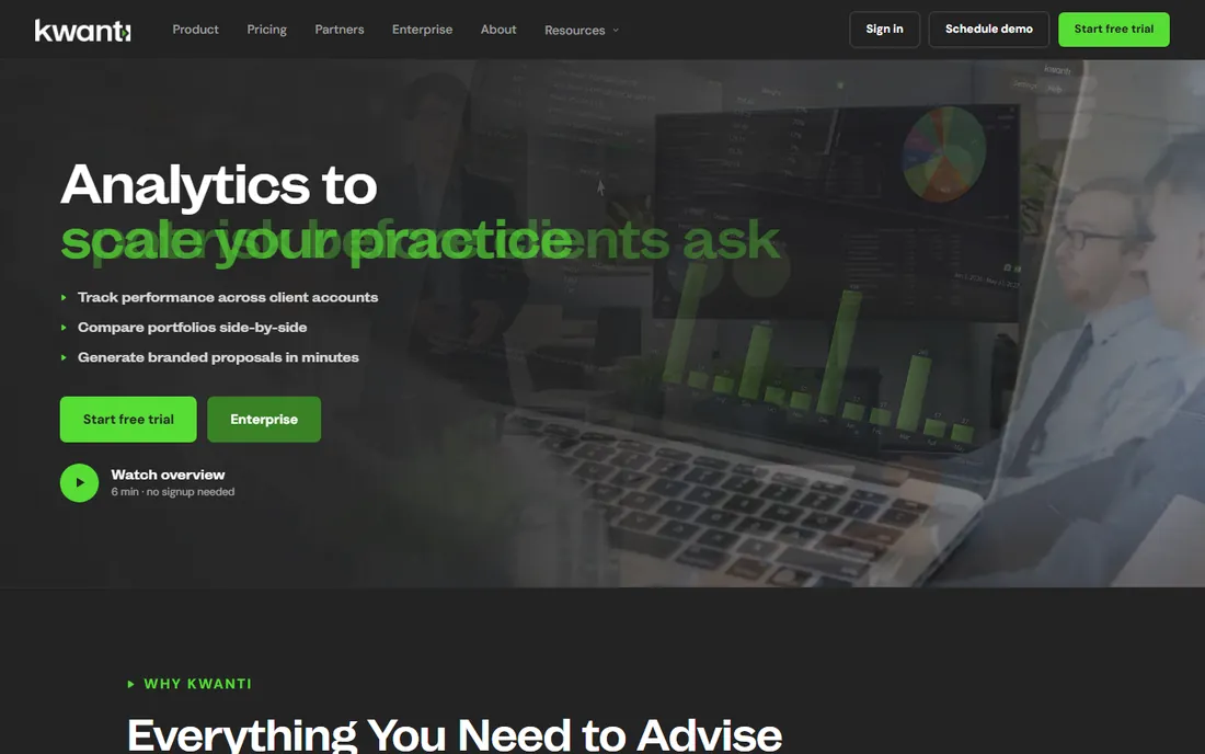 Kwanti homepage