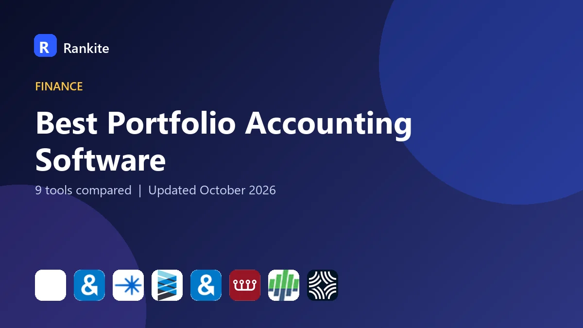 Best Portfolio Accounting Software in 2026: 9 Tools Compared