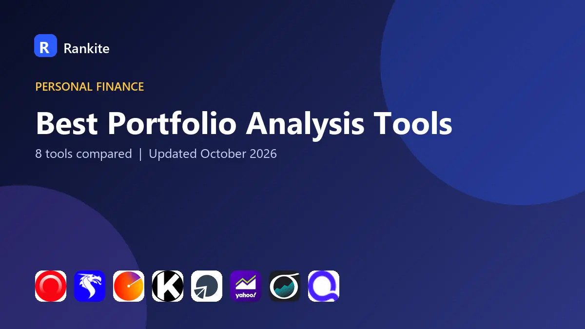 Best Portfolio Analysis Tools in 2026: 8 Tools Compared