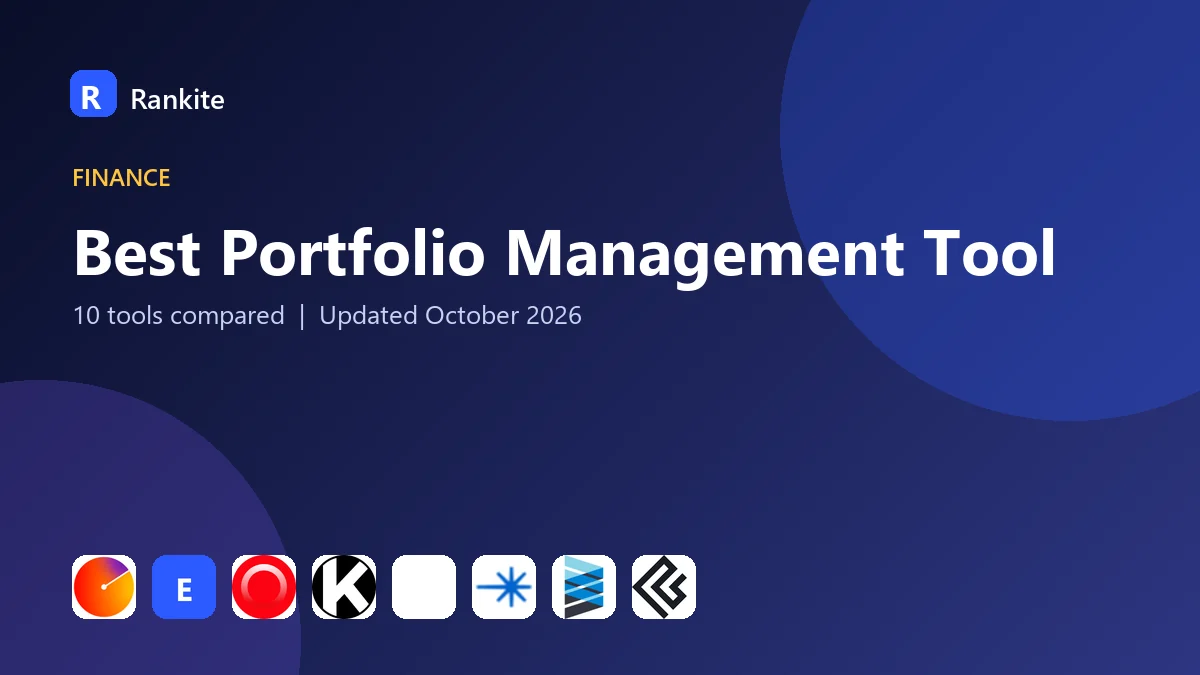 Best Portfolio Management Tool in 2026: 10 Tools Compared