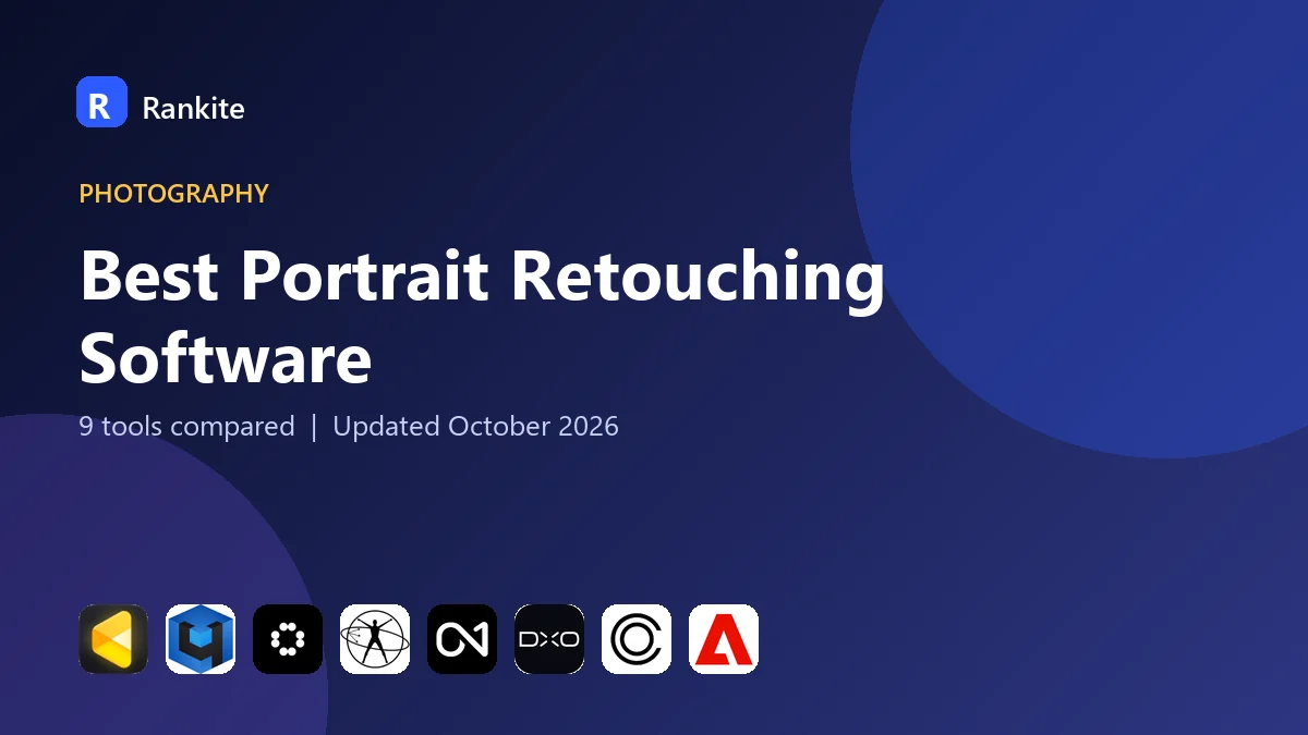 Best Portrait Retouching Software in 2026: 9 Tools Compared