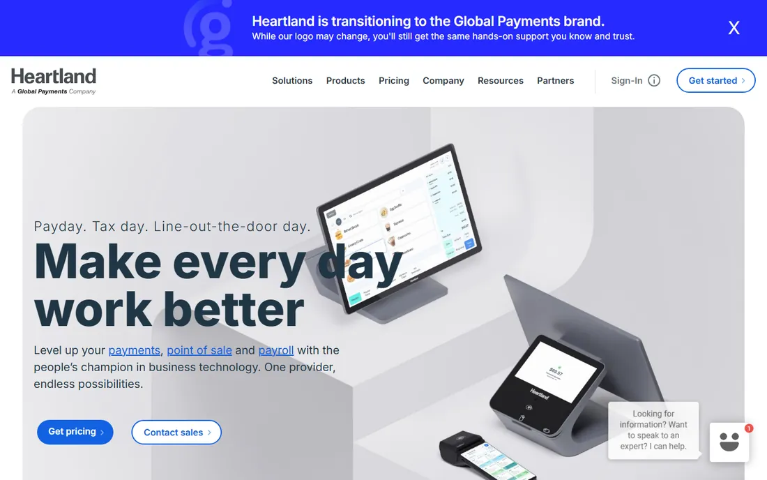 Heartland Retail homepage