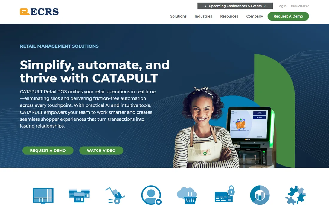 ECRS CATAPULT homepage