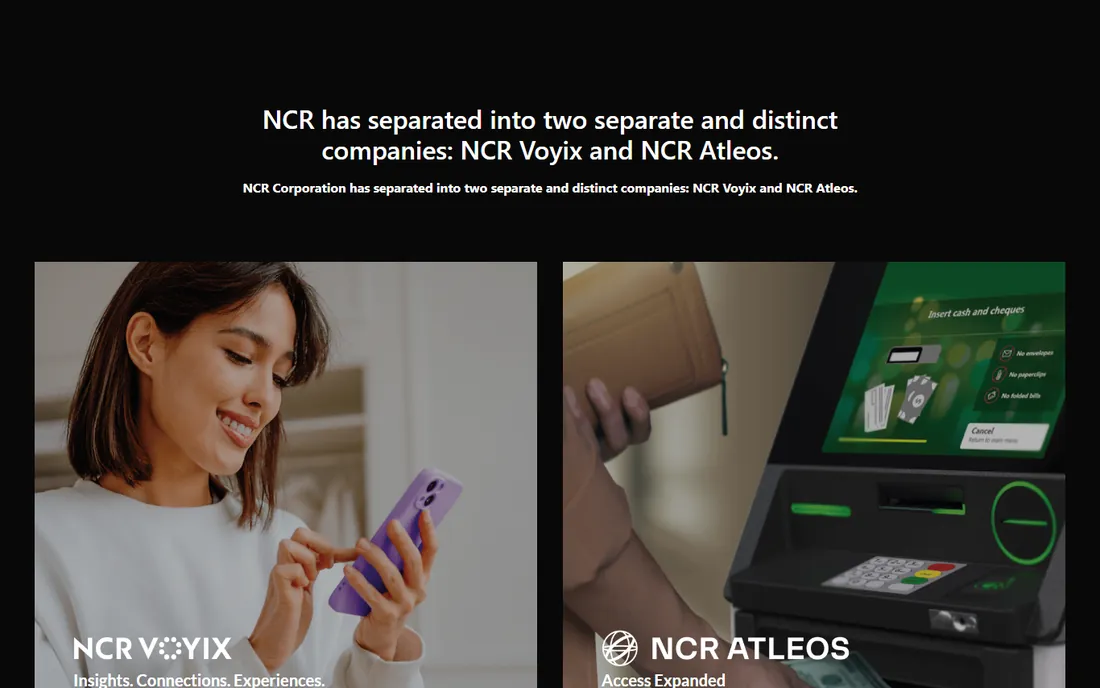 NCR Voyix Counterpoint homepage