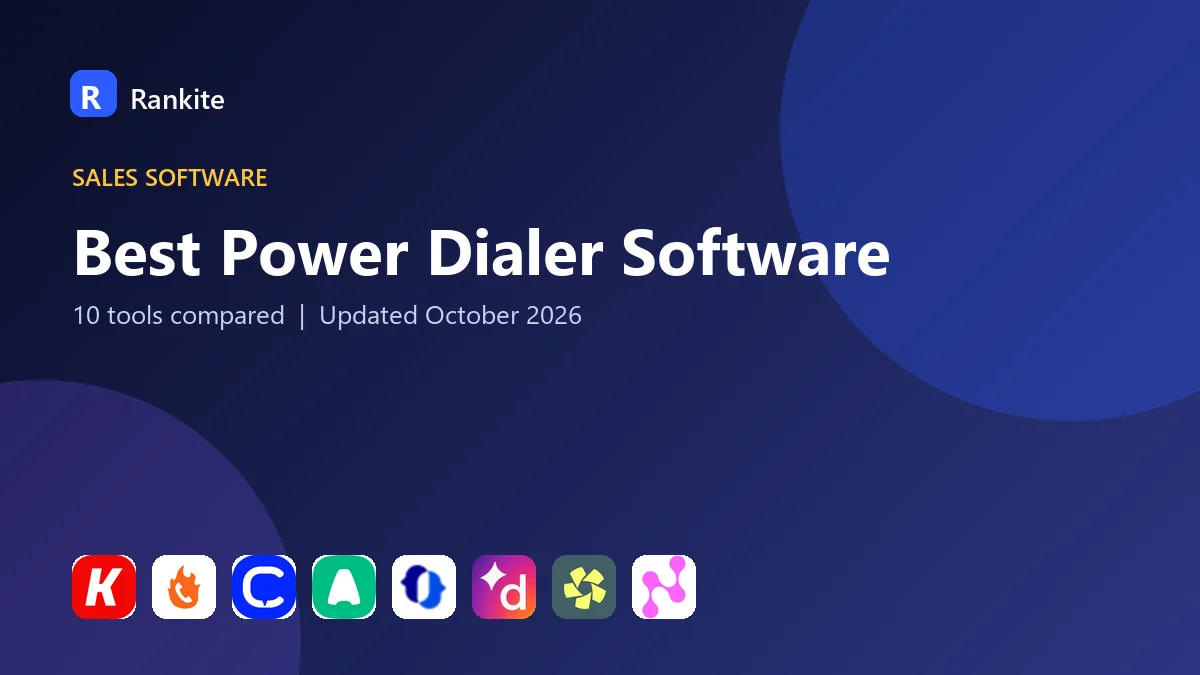 Best Power Dialer Software in 2026: 10 Tools Compared