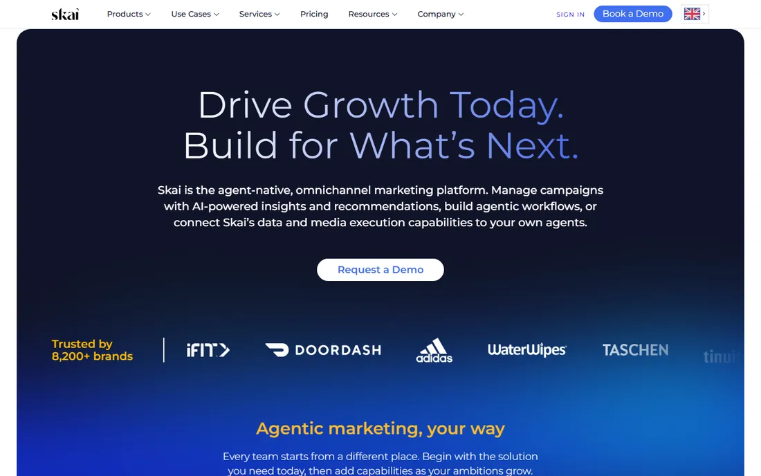 Skai homepage