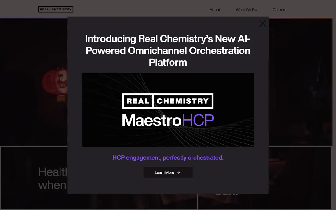Real Chemistry homepage