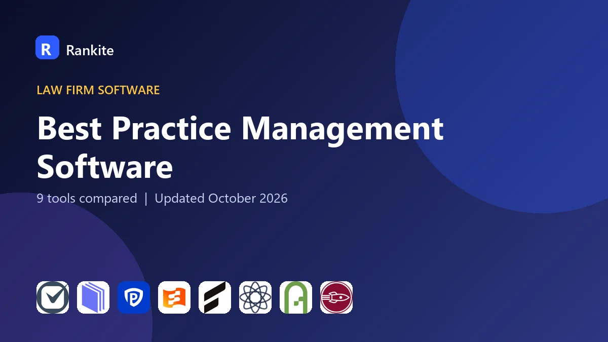 Best Practice Management Software in 2026: 9 Tools Compared
