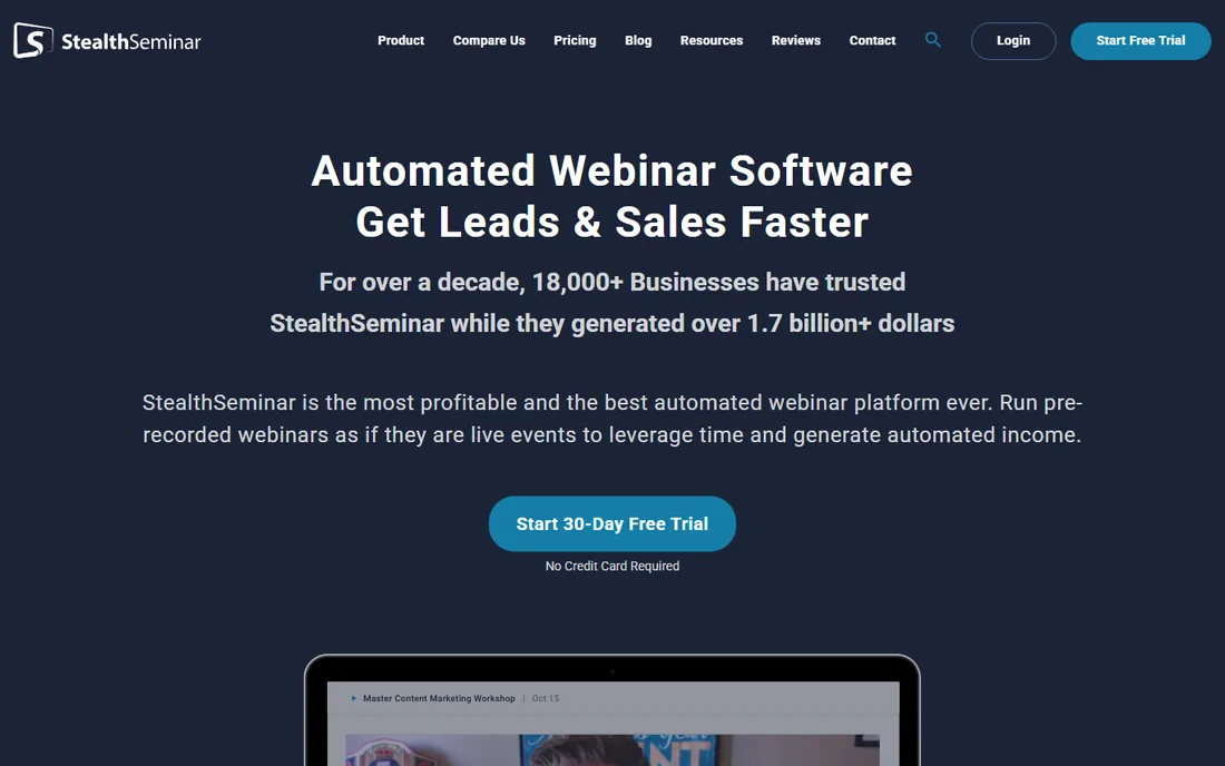 StealthSeminar homepage